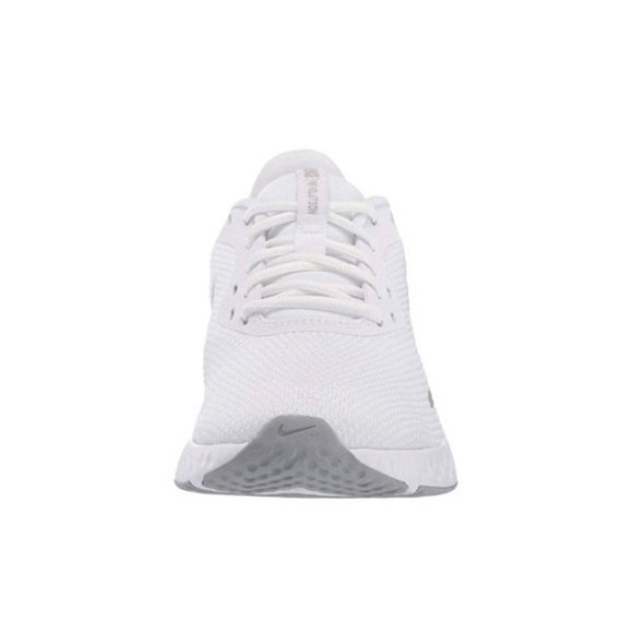 Nike Revolution 5 Sneakers Running Shoes Lace White Pure Platinum Mesh Unisex - Picture 10 of 15